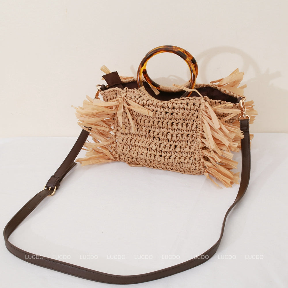 Petit sac en raphia hotsell