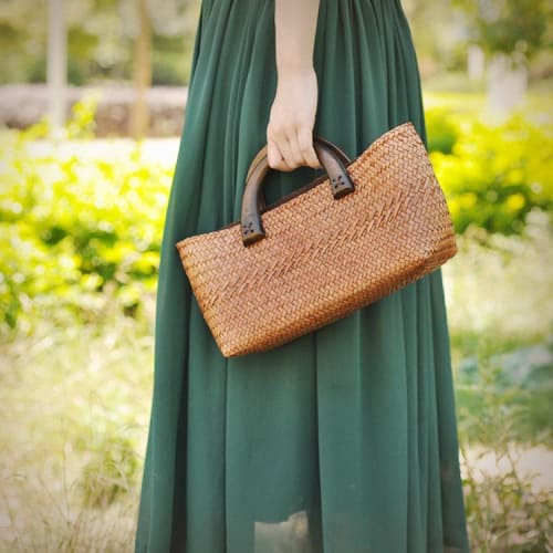 Printemps Sac Rotin Ete 2021 Acheter Sac De Paille Tissé En Rotin