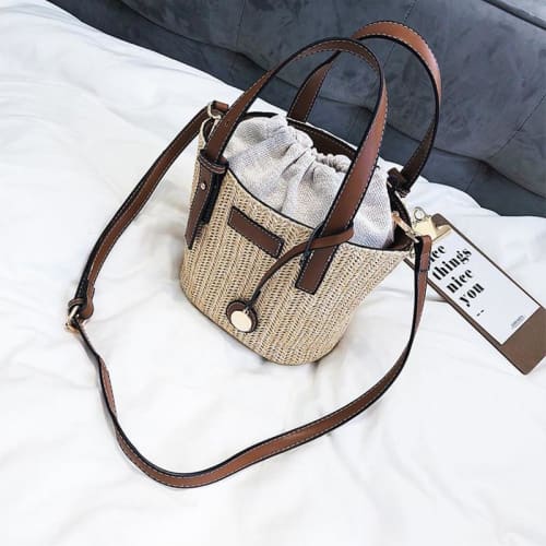 Sac Cabas Osier Chic bandouliere