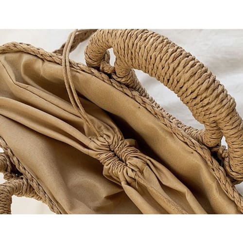 Sac Cabas Plage en Paille Shaulaa - Main Image