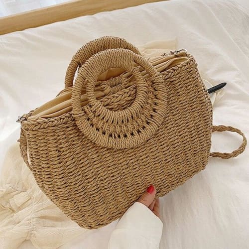 Sac Cabas Plage en Paille