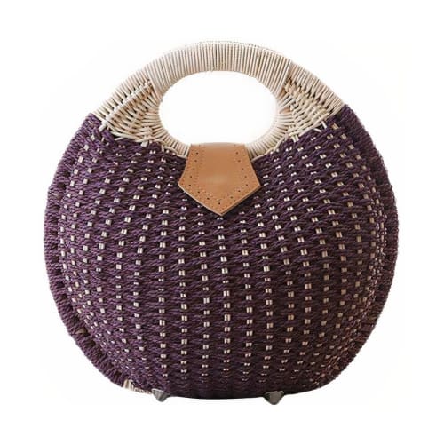 Sac Rond Osier Violet